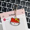 Colgante Hello Kitty Llavero Lindo Mochila Doble Capa Acrílico Accesorios Colgantes Accesorios Regalos para Novias
