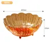 Bandeja de frutas rotativa doméstica elegante e simples, bandeja de lanches para mesa de centro da sala de estar, bandeja de nozes e frutas secas, bandeja de frutas de plástico para armazenamento
