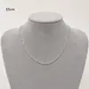 Collar de cadena de oro personalizado para hombre, joyería sencilla y combinable, oferta especial de Amazon AliExpress.
