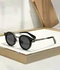 Jmm Delage Moda Transfronteriza Nuevo Marco Redondo de Metal Personalizado Retro Gafas de Sol de Alta Gama Estilo Callejero Gafas de Sol de Moda