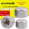 Porca de cabeça baixa curta de aço inoxidável 304 M3M4M5-M20 Porca decorativa de furo cego com tampa sextavada Tipo de tampa