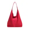 Yaozi 2026 bolso tote casual versátil de moda temprana, bolso de hombro grande de capacidad para el trabajo, retro simple