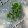 Tuya Ramas de Pino de Bienvenida Tuya Taihang Ramas en Maceta Decoración de Paisaje de Árbol Muerto Hojas de Pino de Plástico
