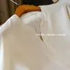 Camisa Casual de Gasa de Color Sólido Simple para Mujer 2026 Manga Corta Verano Nuevo Estilo Holgada Adelgazante Jersey Estilo Chanel..