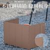 Camping al aire libre plegable deflector de viento cassette de hierro estufa cubierta a prueba de viento multi-lado diez pliegues estufa feroz tablero a prueba de viento al por mayor