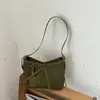 2026 Bolso de Mano Tejido Hecho a Mano Nuevo para Mujer Gran Capacidad Tacto de Alta Gama Hombro Único Axila Casual Versátil Bolso Cruzado