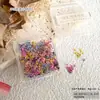 Unhas Artísticas Frescas Estilo Japonês Tendência Flores Secas Pétalas Coloridas Estilo Ins Jardim de Monet Materiais DIY Decorações