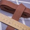Poliéster Algodão Cor Engrossado Canvas Tecido Cinto Pano Fita Tira Pano Mochila Alça Mochila Alça com Alça Soquete Acessórios