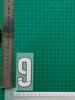 Crianças 23-24 Português Super Branco A Número de Camisa Letra Braçadeira Estampagem a Quente Número Transferência Térmica Mapa Camisa