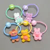 Faixa de Cabelo Sanrio Infantil Feminina Coreana Gatinho Fofo Acessório de Cabeça Bebê Elástico de Cabelo Corda de Cabelo Princesa Prendedor de Cabelo