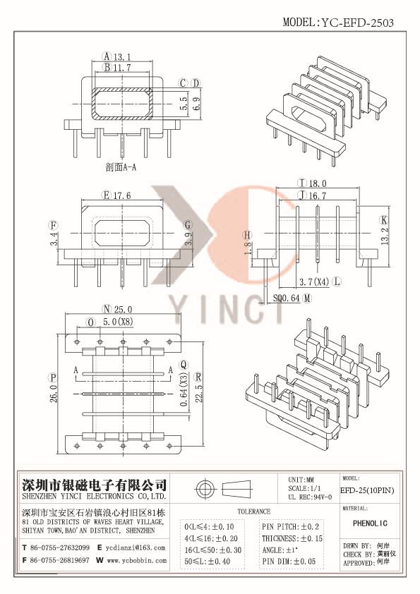 YC-EFD-2503