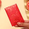 Mini Sacos de Envelope Vermelho para Boa Sorte e Fortuna, Pacotes Vermelhos Pequenos para Moedas com Palavras Felizes para Presente de Bloqueio de Porta de Casamento Sacos de Dinheiro 2027