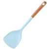 Juego de 12 Piezas de Utensilios de Cocina de Silicona con Mango Largo de Madera a Juego de Color Nórdico Morandi Espátula Especial de Silicona Antiadherente para Olla