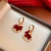 Brincos Originais de Abóbora Pérola Aveludada Pônei, Presilhas para Orelha Sem Furo, Brincos de Nicho de Luxo para Mulheres, Adequados para o Ano Novo