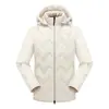 Chaqueta ligera de plumón con estampado de logo para mujer, invierno exterior, con capucha, parte superior desmontable, retiene el calor, adelgazante, chaqueta cálida, personalizada
