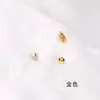 Fecho Magnético Cilíndrico Coração Banhado a Ouro 14K Conserva Cor Acessórios para Joias DIY Pulseira Colar Conector Final para Miçangas Fecho