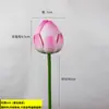 Flores de Lótus Artificiais, Folhas de Lótus, Nenúfares, Flores de Lótus de Jiangnan, Adereços de Dança, Tanque de Lótus, Decoração de Piscina de Água, Folhas Falsas