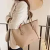 Bolso Casual Combinable de Gran Capacidad para Mujer 2024 Nuevo Bolso de Hombro de Moda Textura de Alta Calidad Clase Bolso Tote para Viajeros