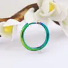 Pendientes de Hebilla para Oreja Moda Femenina Pendientes Redondos de Hebilla para Oreja Coreanos Dongdaemun Pendientes Elegantes Simples Pendientes