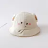 Chapéu de Bebê Estilo Fino Primavera e Outono Chapéu de Pescador Infantil Proteção Solar para Meninas Chapéu Bucket Verão para Meninos