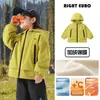 Abrigo de Invierno Impermeable para Niños Europeos Bebé Parte Superior Ropa para Niños con Felpa Adicional Estilo Invierno Ropa para Niños Engrosada Ropa de Invierno para Niños