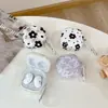 Adecuado para Fundas de Auriculares Samsung Buds Fe/Live, Funda Protectora Mariposa Bluetooth Inalámbrica de Alta Transparencia para Buds2Pro