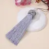 Borla de Seda de Hielo Corta y Gruesa de 10 cm Colgante Exquisito para Coche Colgante de Ventilador Linterna Marcador de Libros Decoración de Escritorio Fabricante Venta al por Mayor