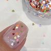 2025 Nuevo Arte de Uñas Bolsa de Materiales Mixtos Onda Punto Lentejuelas Pequeñas Color Mágico Mixto Irregular Super Flash Joyería para Arte de Uñas