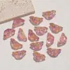 Contas de Vidro Tcheco Imitado em Formato de Pássaro Tridimensional com Furos Retos, Materiais Artesanais DIY, Acessórios para Joias, Contas para Pulseira e Colar