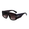 [Personalizado] Gafas de Sol Cuadradas Grandes con Montura en T Anti-UV para Mujer, Gafas de Sol de Alto Nivel Estilo Ins, Gafas de Exterior de Marca Reconocida