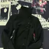 Camiseta de manga corta para mujer estilo americano, con corona de calavera con diamantes de imitación, picante, corte ajustado, corta, que deja ver el ombligo, subcultura niche, hombro derecho