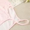 2026 Rosa Outono Novo Conjunto de Pijama com Camisola e Shorts de Tricô Canelado Estampado Confortável para Mulheres Roupas de Casa Transfronteiriças