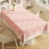 Mantel rectangular para comedor, impermeable, a prueba de aceite, lavable, resistente al calor, mantel elegante, nuevo modelo 2026, cubierta de mesa de centro estilo ins