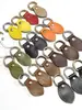 Accesorios Pequeños para Modificación de Bolsos: Bucles Laterales de Cuero, Anillos Colgantes de Cuero con Forma de Hoja, Herrajes para Bolsos