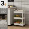 Suporte para carrinho de chão, sala de estar, cozinha, banheiro, móvel, multicamadas, lanche, prateleira, quarto, cabeceira, armazenamento
