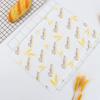 Papel Envoltorio para Sándwiches de Grado Alimenticio, Bolsas de Pan Personalizadas, Papel para Hamburguesas, Papel de Horno Desechable, Forros para Platos de Barbacoa