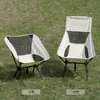 Silla Espacial de Respaldo Alto para Acampar con Bolsa de Almacenamiento, Diseño Ligero, Logo Personalizable, Silla Plegable Portátil para Exteriores OEM