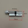 Fechadura com Maçaneta de Aço Inoxidável Fechadura de Porta Interna Fechadura de Porta de Quarto Maçaneta Fechadura de Porta de Madeira Mecânica Sala Estilo Simples Anti-Arrombamento Segurança