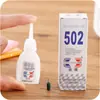 Pegamento 502 Adhesivo Universal de Secado Rápido Pegamento para Zapatos Reparación de Zapatos Impermeable Pegamento Especial Agente de Soldadura Multiusos Adhesivo de Alta Resistencia