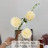 Bolas de Flores Artificiais para Casamentos, Crisântemo de 3 Cabeças, Arranjos de Flores Artificiais para Decorações de Casamento, Arranjos de Flores para Decoração de Casa