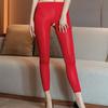 Fábrica Directa Deseo Tentación Camisa de Tirantes Elástica Alta Ajustada Transparente Yoga Pijama para Pies Ropa Interior Sexual