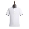 Camiseta de solapa de color liso para negocios de verano, polo Paul, manga corta, ropa de trabajo para mujer, camiseta estampada con logotipo de icono bordado