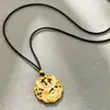 Anillo de Fénix Escarchado Estilo Nuevo Colgante Hueco Esmalte Lujoso Tallado Antiguo Collar Regalo para Novio, Novia o Mejor Amigo