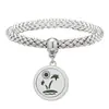 Pulsera Vibratoria de Acero Inoxidable para Aromaterapia Repelente de Mosquitos Árbol de la Vida Caja de Perfume con Aceite Esencial Pulsera Magnético-estrictiva para Parejas