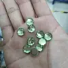 Pedra preciosa redonda colorida de 10mm com bordas chanfradas, multifacetada, não porosa, strass de fundo plano para decoração DIY, 300 peças por pacote grande