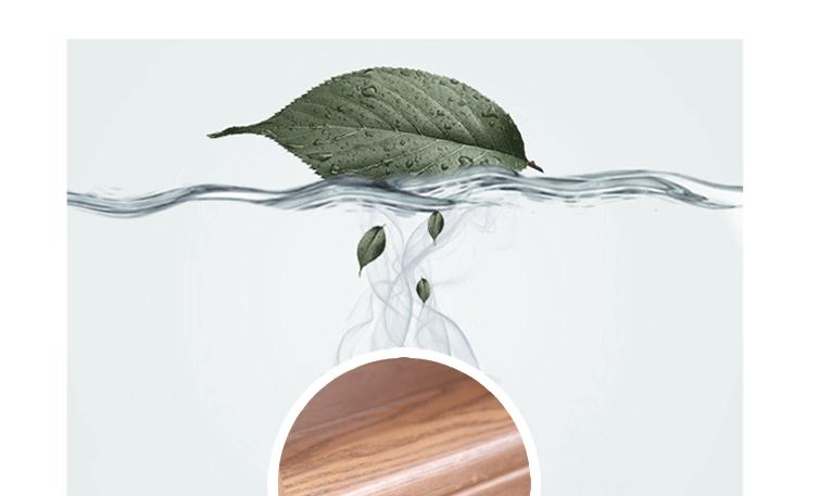 白蜡木梳妆台北欧轻奢风梳妆台水性漆卧室现代中式收纳柜化妆桌-