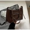 Bolso de mano portátil de gran capacidad para mujer, nuevo bolso de hombro de moda 2024, bolso de viaje informal sencillo para mujer, bolso de mensajero