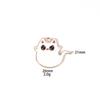 Paraguas de demonio diy transfronterizo gato gato blanco y negro halloween accesorios de aleación de zinc collar llave