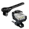 Luz para Bicicleta Aleación de Aluminio Bicicleta de Carretera Luz de Ciclismo de Alto Lúmen Carga Tipo-C Bicicleta de Montaña Luz Delantera Equipo de Ciclismo