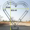Arco de Treliça Galvanizado para Casamento Treliça de Ferro para Exterior Decoração de Atração Turística Adereço Popular para Fotos